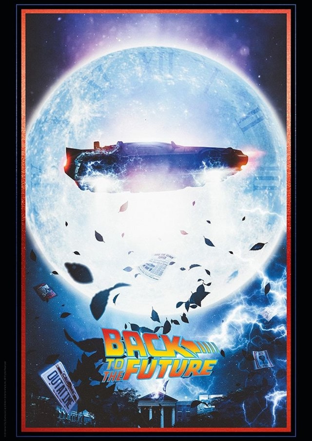 Back To The Future Limited Edition A3 Art Print - 1