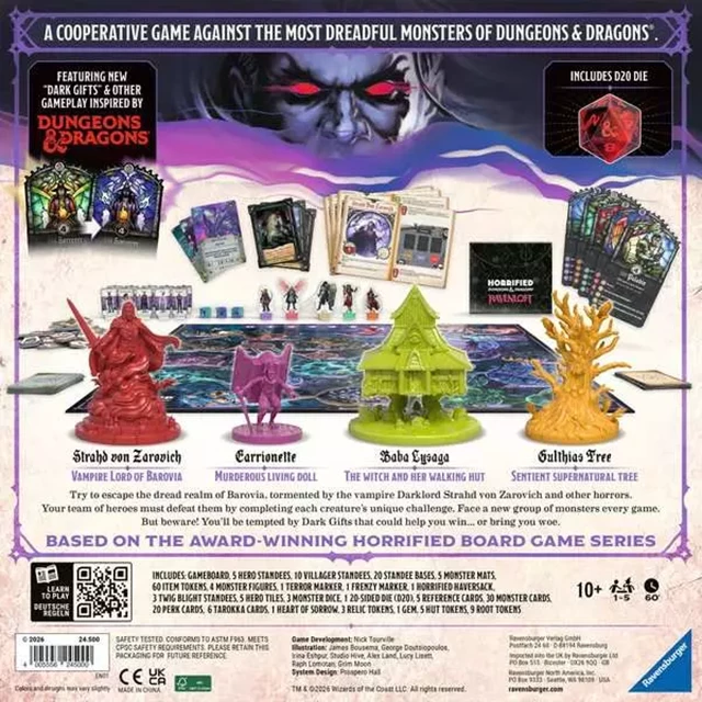 Horrified: Dungeons & Dragons 2 Board Game - 3