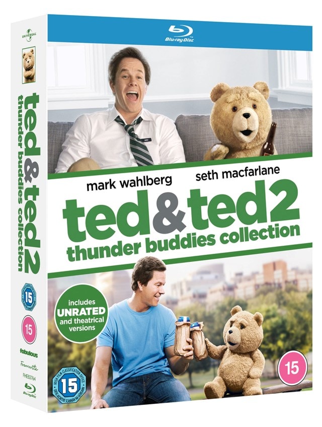HMV　Store　Box　shipping　Set　over　Free　£20　Ted/Ted　Blu-ray