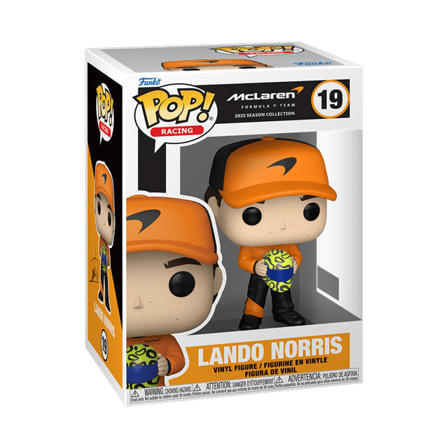 Lando Norris 19 McLaren Formula 1 Team Funko Pop Vinyl - 2