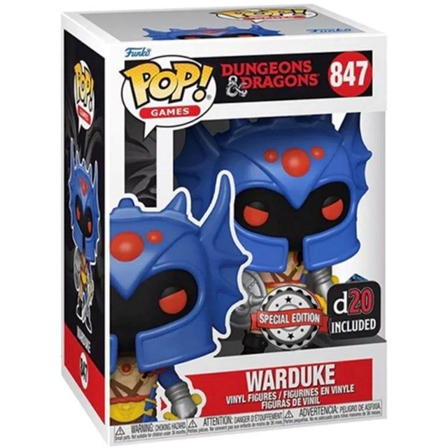 Warduke 847 Dungeons & Dragons Funko Pop Vinyl - 2