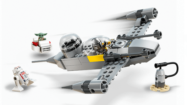 Mando And Grogu's N-1 Starfighter Mandalorian Star Wars LEGO - 3
