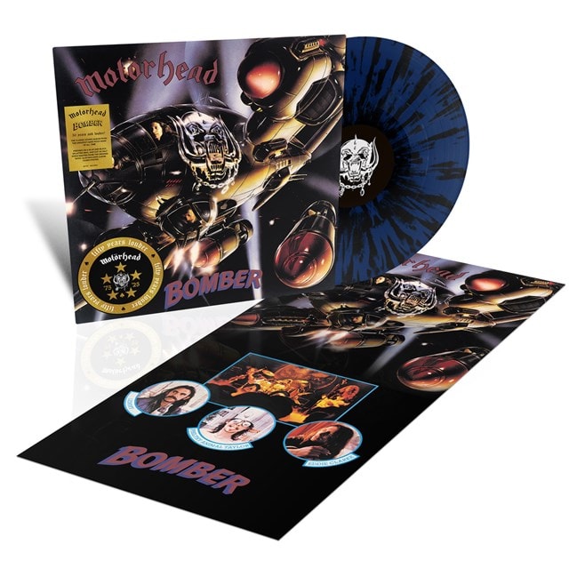 Bomber - 50th Anniversary Edition Dark Blue & Black Splatter Vinyl - 1