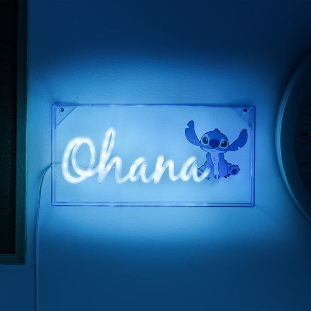 Ohana Lilo & Stitch LED Neon Light - 4