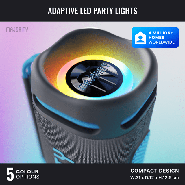 Majority Move M4 70W Portable Bluetooth Speaker - 7