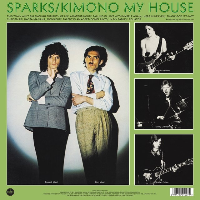 Kimono My House - 50th Anniversary Green Vinyl - 3