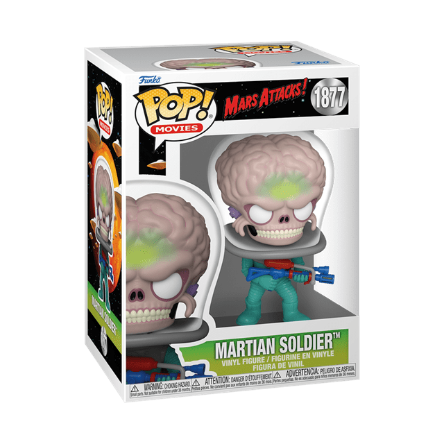 Martian Soldier 1877 Mars Attacks! Funko Pop Vinyl - 2