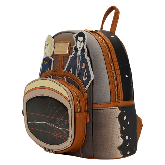 Loki TVA Lenticular Multiverse Mini Backpack Loungefly - 3