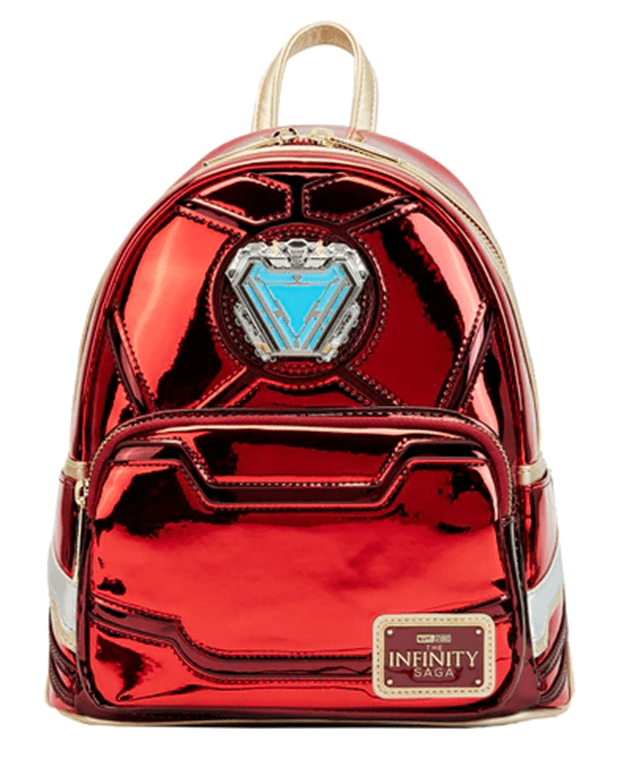 Iron Man 15th Anniversary Marvel  Cosplay Mini Loungefly Backpack - 1