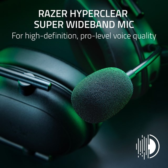 RAZER BlackShark V2 Hyperspeed Wireless Gaming Headset - Black - 2