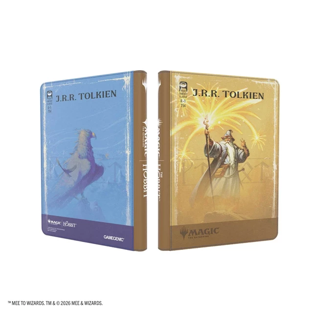 Gandalf & Lord Of The Eagles Magic The Gathering The Hobbit Gamegenic 18 Pocket Zip Up Card Binder - 2