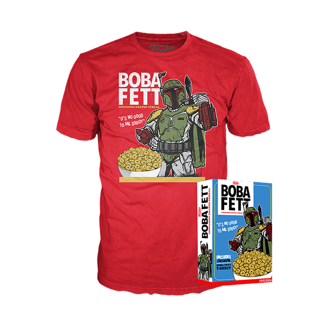 Boba Fett: Star Wars Funko Cereal Box Tee (Small) - 1