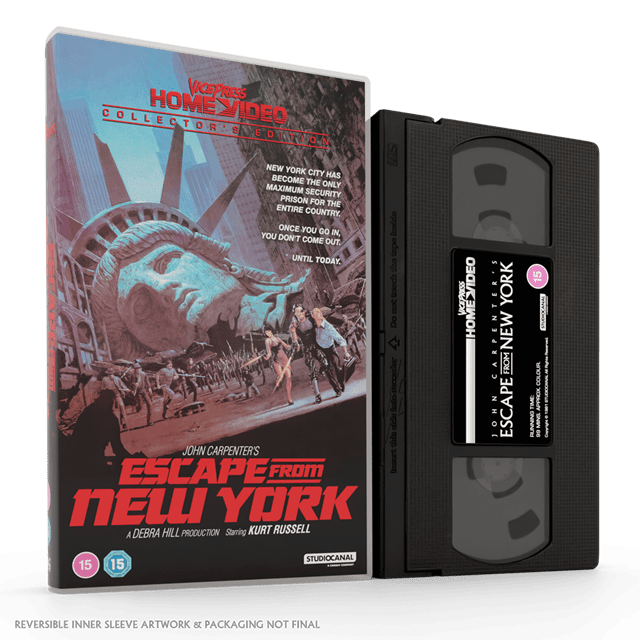 Escape from New York VHS - Vice Press Collector's Edition - 2