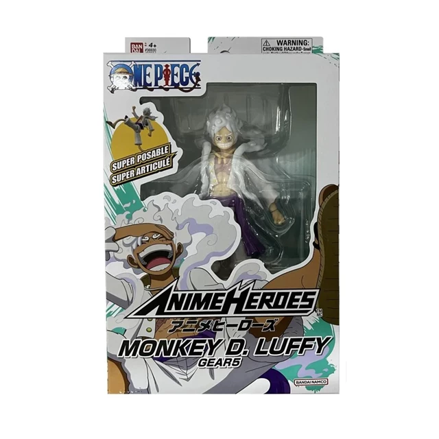 Monkey D Luffy Gear 5 One Piece Anime Heroes Figurine - 3