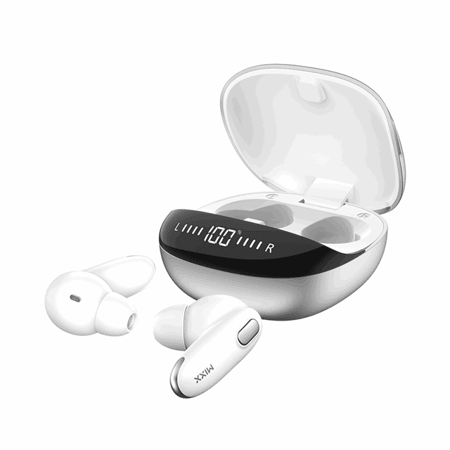 Mixx Audio StreamBuds Mini Charge 2 White True Wireless Bluetooth Earphones - 3