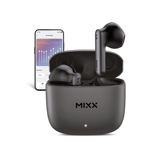 Mixx Audio Streambuds Custom 3 Black True Wireless Bluetooth Earphones W/Clear Voice - 4