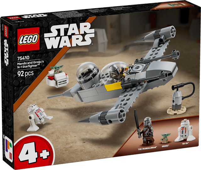Mando And Grogu's N-1 Starfighter Mandalorian Star Wars LEGO - 8