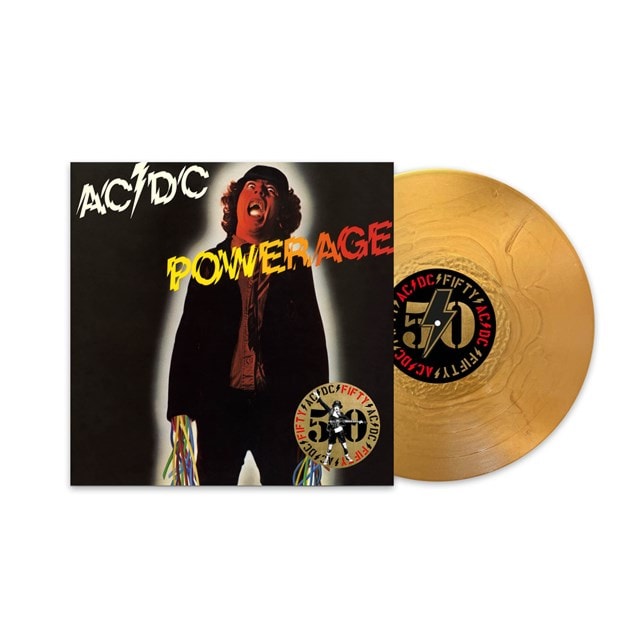 Powerage - 50th Anniversary Limited Edition Gold Vinyl - 1