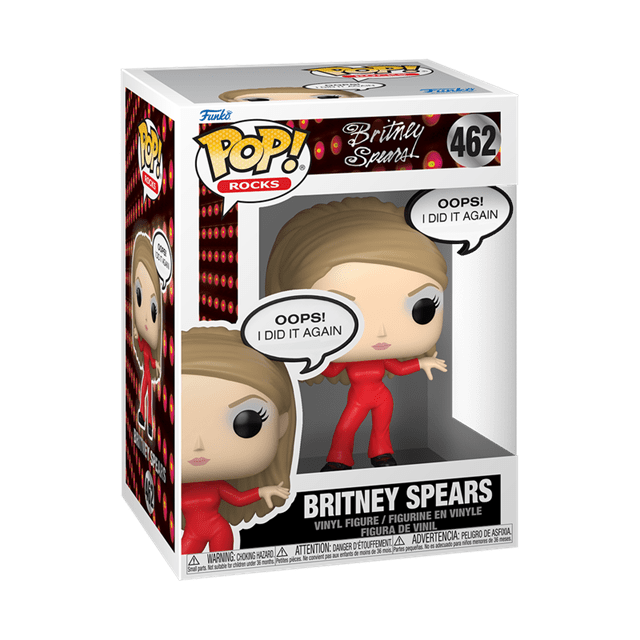 Oops, I Did It Again 462 Britney Spears Funko Pop Vinyl - 2