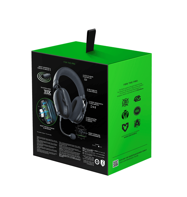 RAZER BlackShark V2 Pro (2023 Edition) Wireless 7.1 Gaming Headset - Black - 8