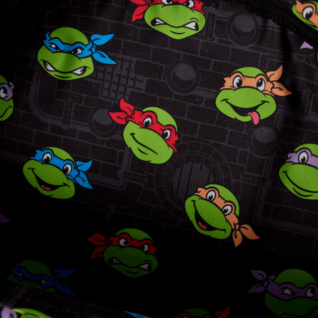 Classic Teenage Mutant Ninja Turtles TMNT Loungefly Mini Backpack - 7