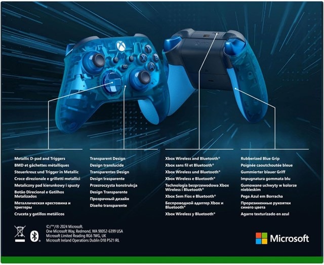 Xbox Wireless Controller V2 - Sky Cipher Special Edition - 10