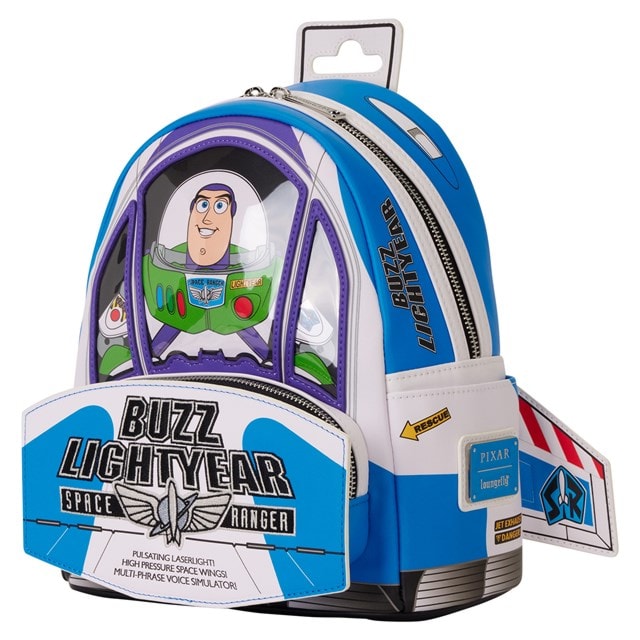 Buzz Lightyear Toy Story 30th Anniversary Loungefly Mini Backpack - 2