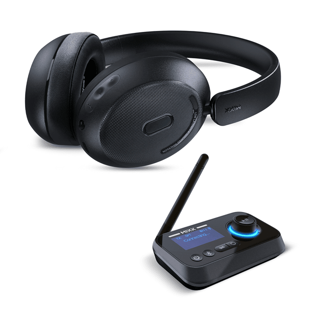Mixx Audio StreamQ TV Headphones & Audio Transmitter Bundle - 2