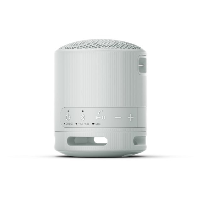 Sony SRSXB100 Light Grey Bluetooth Speaker - 3