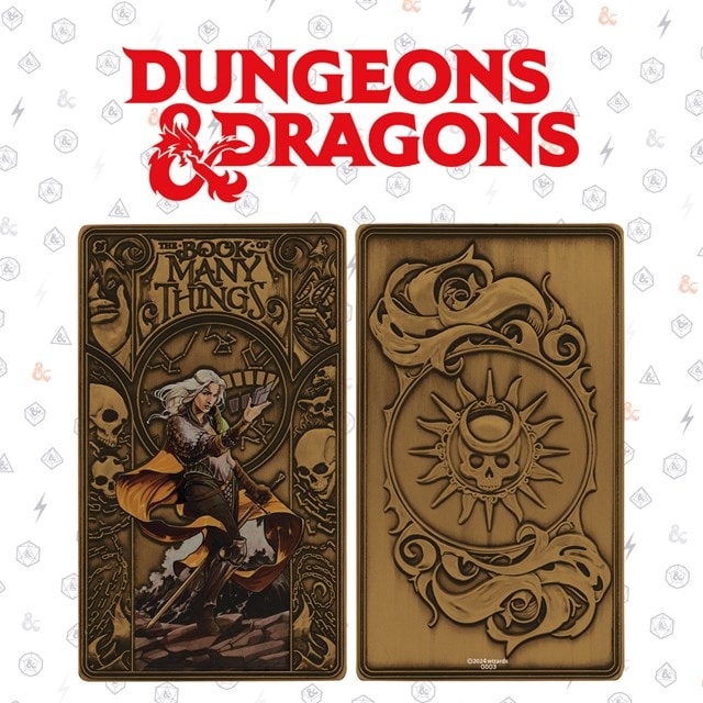 Book Of Many Things Limited Edition Dungeons & Dragons Ingot - 6