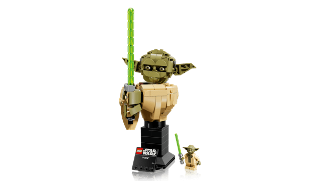 Yoda Bust Star Wars LEGO - 4