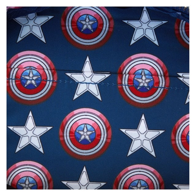 Captain America Brave New World Wings Loungefly Crossbody Bag - 9