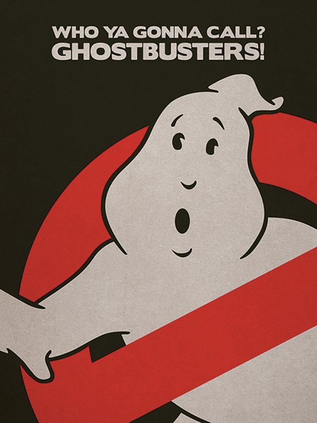 Logo Ghostbusters Canvas Print 60 x 80cm - 1