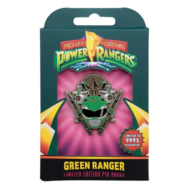Mighty Morphin Power Rangers Limited Edition Green Ranger Pin Badge - 2
