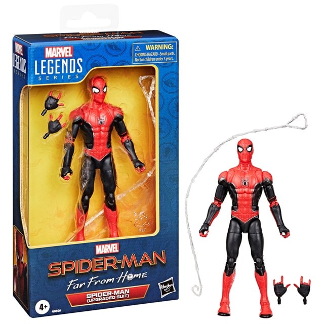 Spider-Man Upgraded Suit Spider-Man Far From Home Marvel Legends Series Hasbro Action Figure - 9