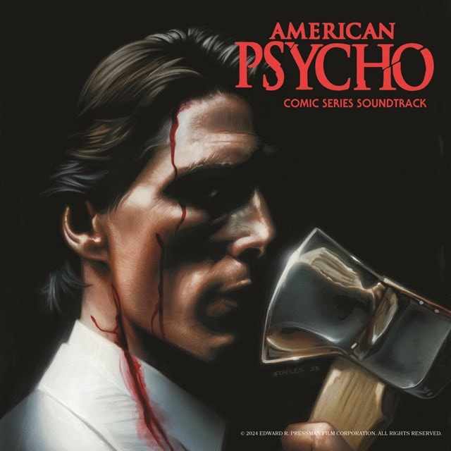 American Psycho: Comic Series Soundtrack - Apple Red + Beer + Black Galaxy Vinyl - 1