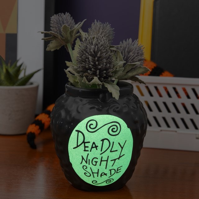 Deadly Nightshade Nightmare Before Christmas Pen And Plant Pot - 2