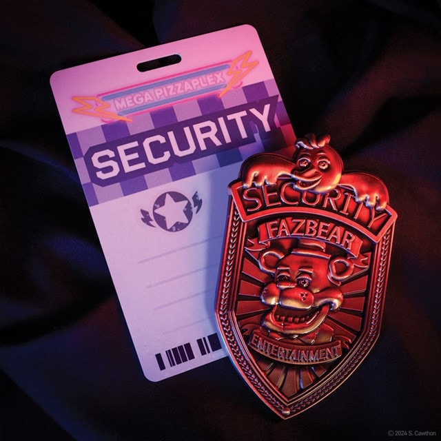 Five Nights At Freddy's FNAF Security Badge Replica - 8