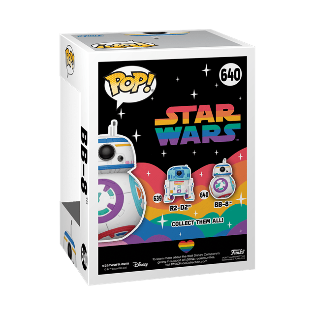 Rainbow BB-8 (640): Star Wars Pride 2023 Pop Vinyl - 3