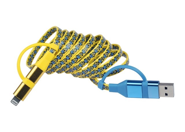 Lazerbuilt Minions 4-In-1 Charging Cable - 2