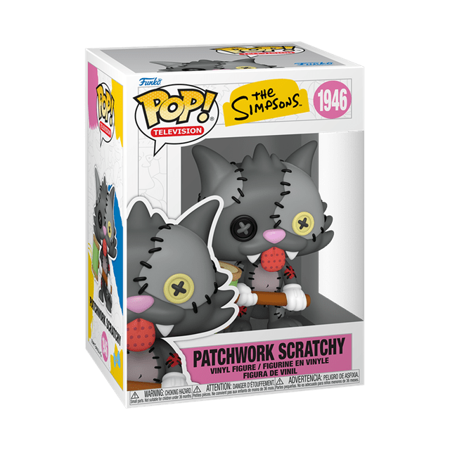 Patchwork Scratchy 1946 The Simpsons Funko Pop Vinyl - 2
