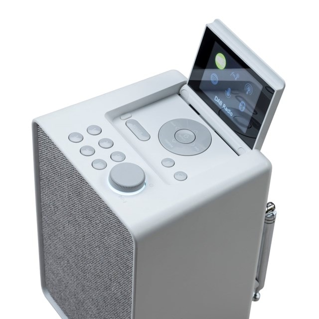 Pure Evoke Spot Cotton White DAB+/FM/Internet Radio & Bluetooth Speaker - 5