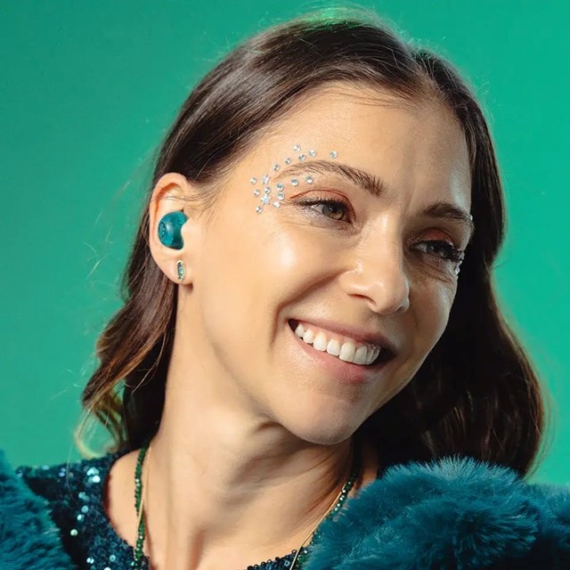 JLab Go Pop ANC Transparent Teal Active Noise Cancelling True Wireless Bluetooth Earphones - 7