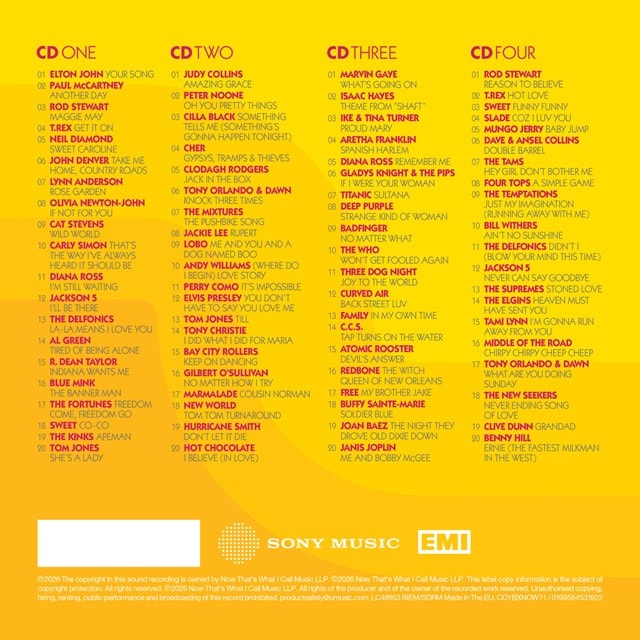 NOW Yearbook 1971 (Deluxe Edition) - 4CD - 3
