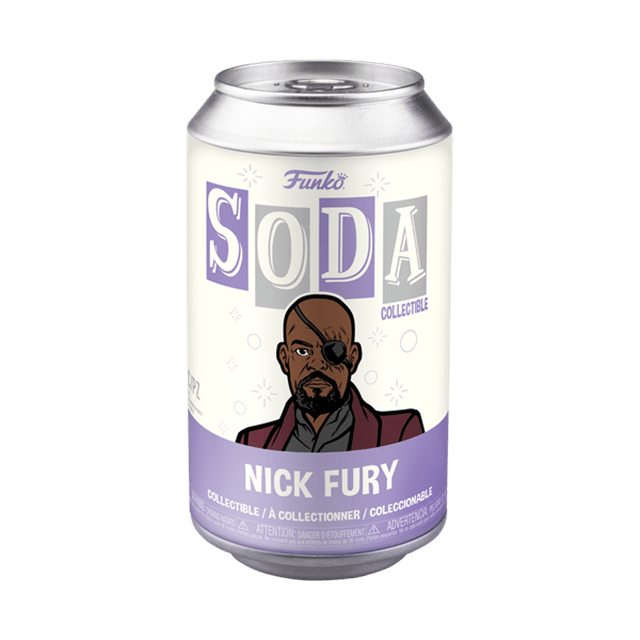 Nick Fury The Marvels Funko Vinyl Soda - 2