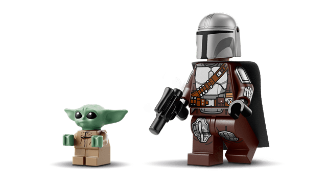 The Mandalorian & Grogu's Speeder Bike Star Wars LEGO - 2