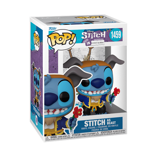 Stitch As Beast 1459 Stitch In Costume Funko Pop Vinyl - 2