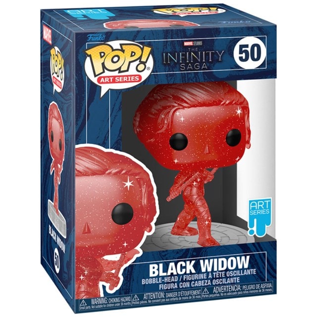 Black Widow Red (50): Artist Series: Infinity Saga Pop Vinyl - 2