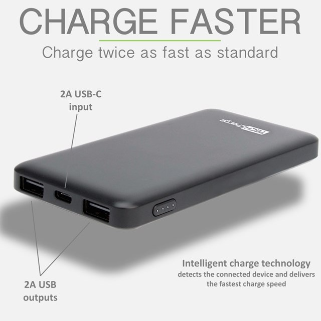 TechCharge Bonus Pack 5000mAh Power Bank with USB-C Cable - 2