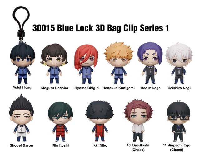 Blue Lock Series 1 Bag Clips | HMV Store